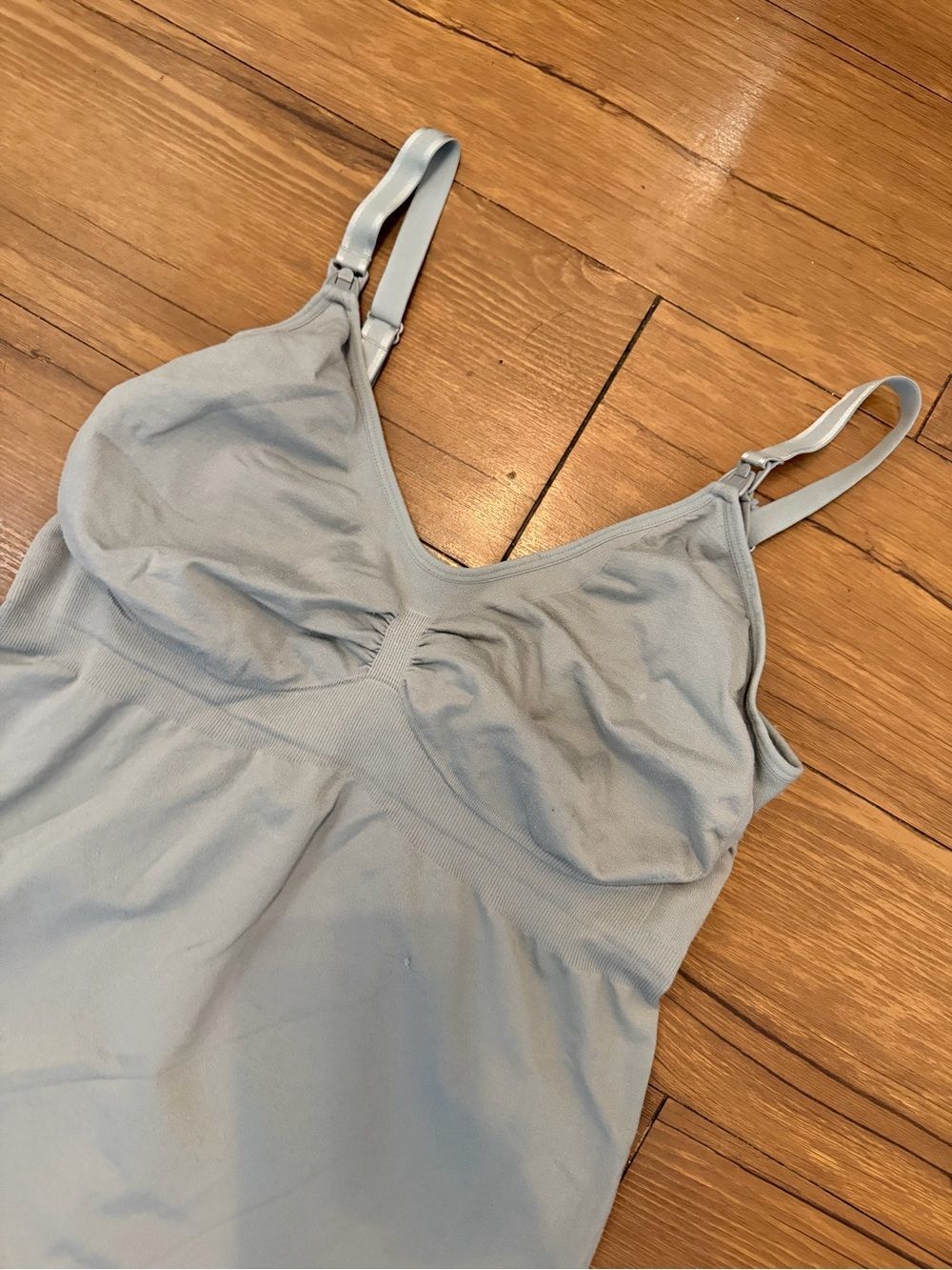 Kindred Bravely Simply Sublime Maternity & Nursing Tank Top Size XL Gray *measur